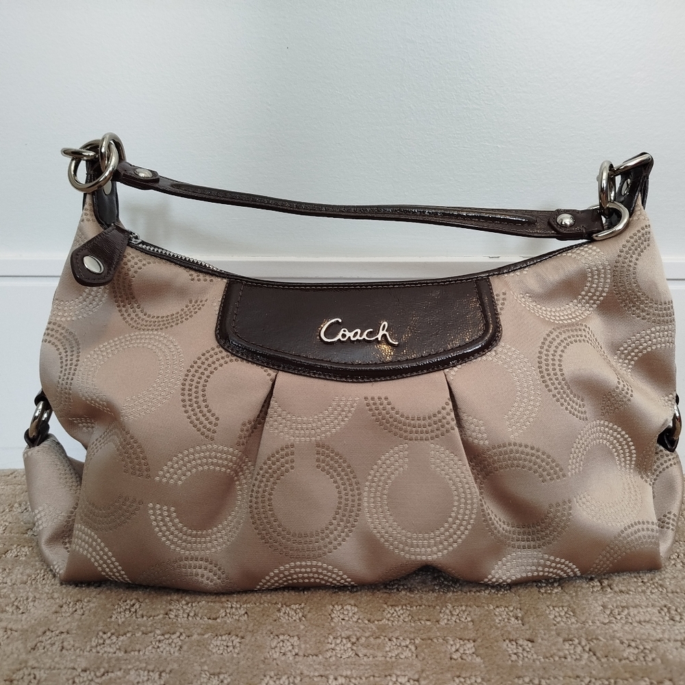 Coach Signature Ashley Dotted Hobo bag